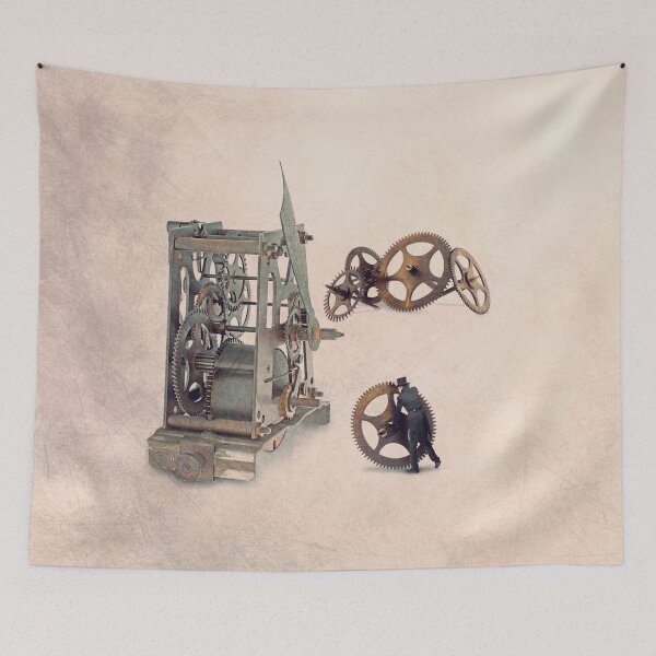 Item preview, clock mechanism illustration designed and sold by yannpendaries.