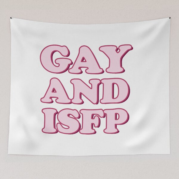 Item preview, Gay and ISFP Pride Month Personality Tee Shirt Tshirt Funny Parade LGBT designed and sold by FanaticTee.