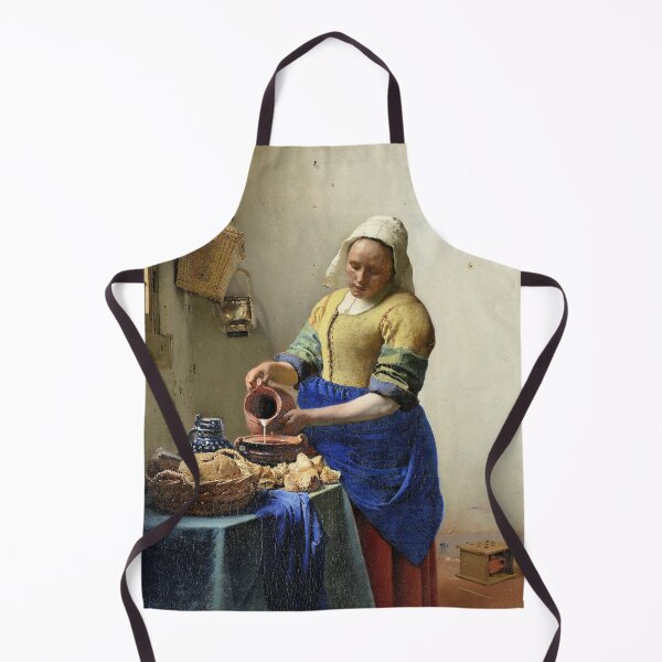 Item preview, Het melkmeisje, Johannes Vermeer, ca. 1660 designed and sold by TJ Devadatta Best.