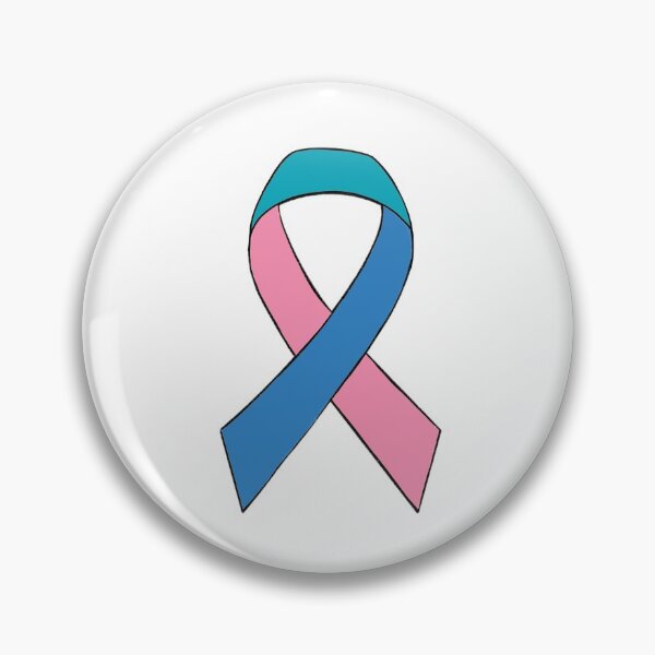 Item preview, Thyroid Cancer Ribbon designed and sold by katiemy12.