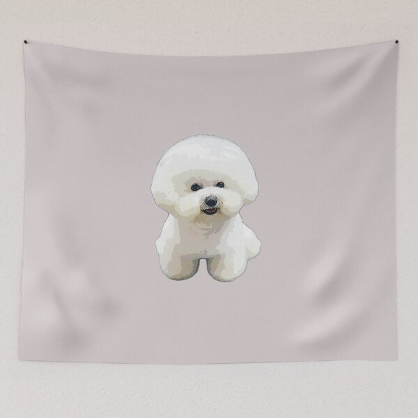 Item preview, Bichon Frise Puppy Dog Cutest fluff designed and sold by ElegantCat.