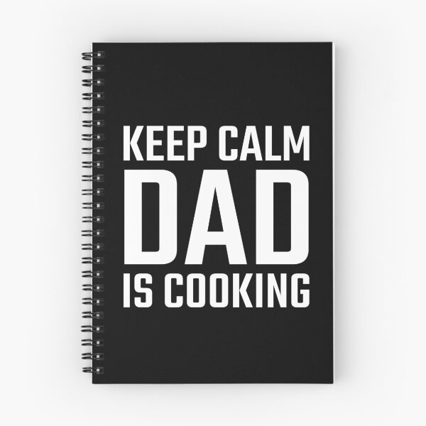 Item preview, Keep Calm Dad is Cooking White designed and sold by quoteology.