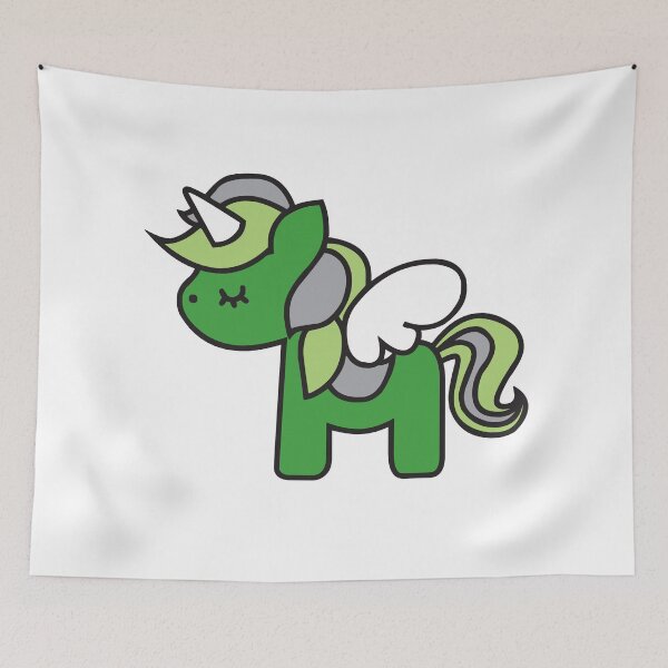 Item preview, Aromantic Unicorn designed and sold by AfterJune.