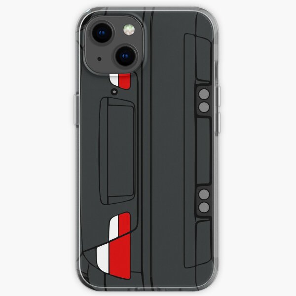 E46 M3 Jet Noir Coque souple iPhone