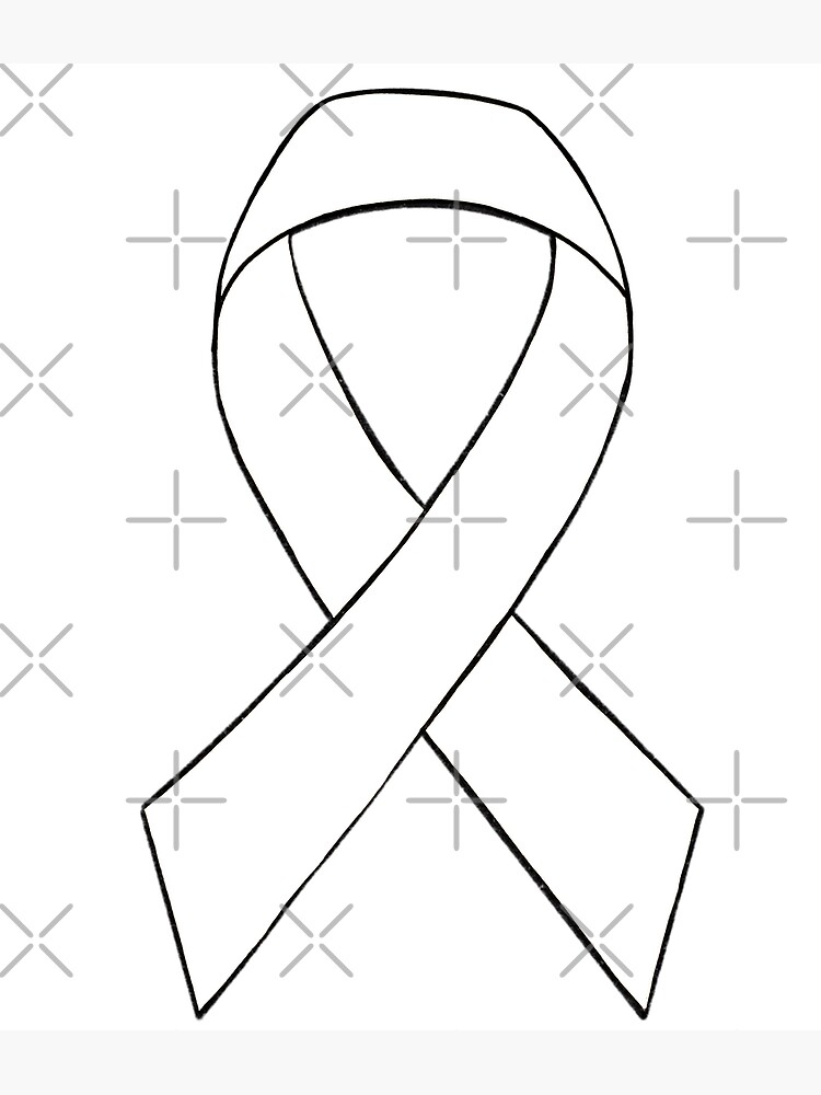 Lung Cancer Ribbon Poster For Sale By Katiemy12 Redbubble   Flat,750x,075,f Pad,750x1000,f8f8f8.u1 