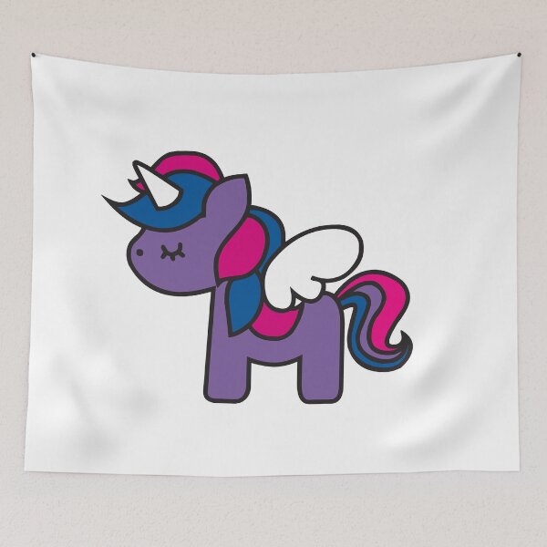 Item preview, Bisexual Unicorn designed and sold by AfterJune.