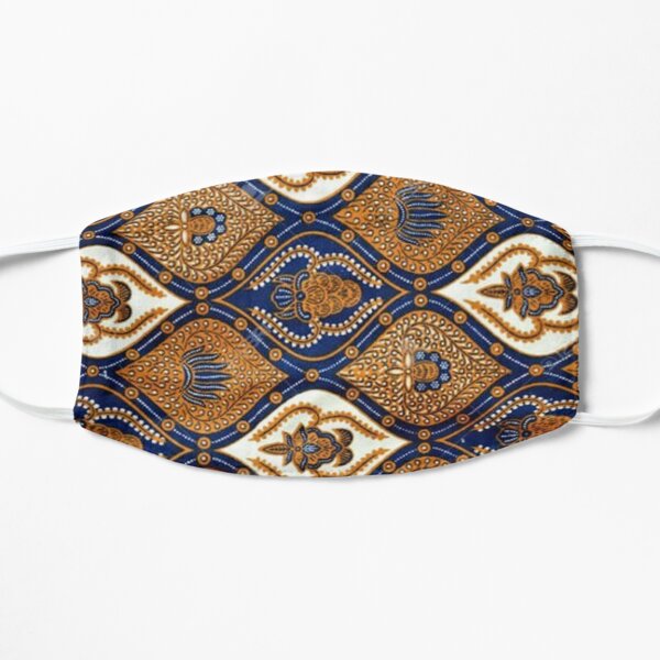 Indonesischer Batikmusterdruck Flache Maske