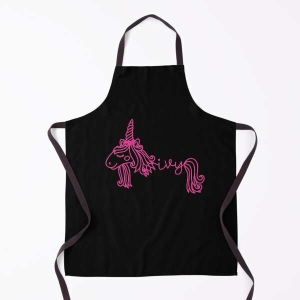 Item preview, Ivy Pink Unicorn Personalized Girl Name designed and sold by JaneApril.
