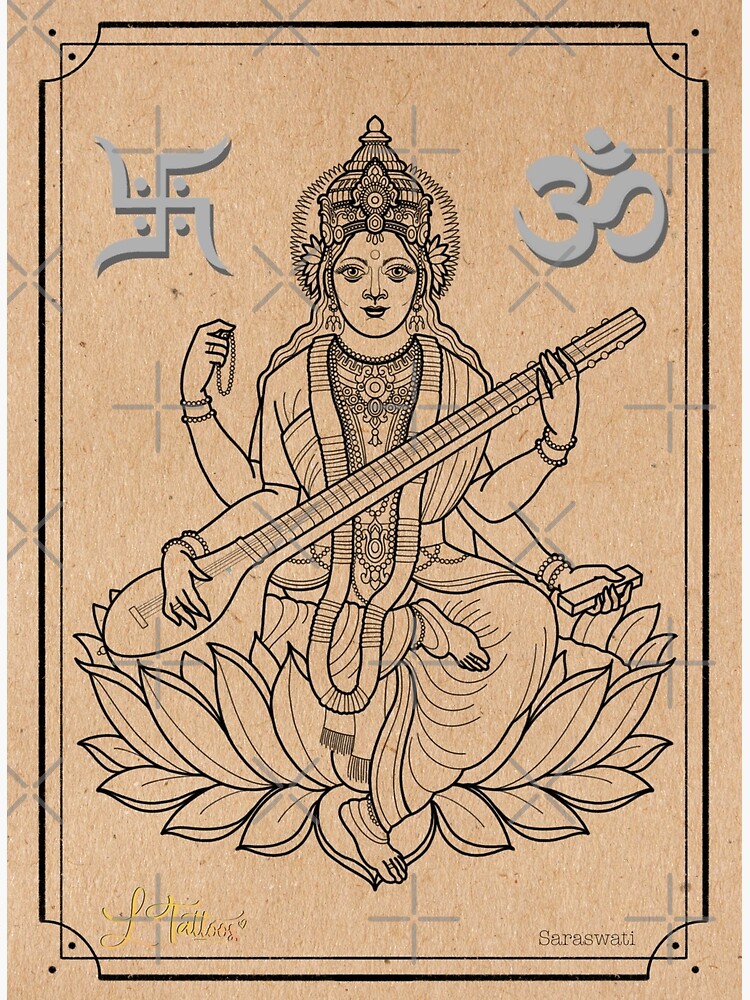 saraswati painting ,modern saraswati painting , saraswati mata painting  ,maa saraswati painting, saraswati madhubani painting – onlineframing