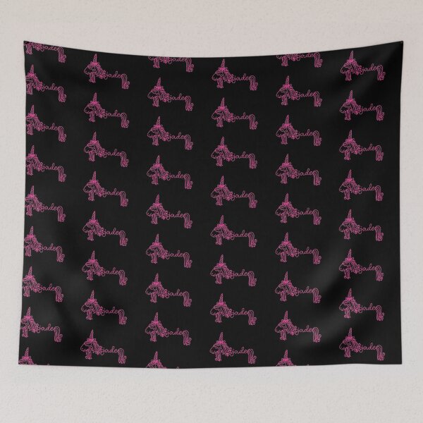 Item preview, Jade Pink Unicorn Personalized Girl Name designed and sold by JaneApril.