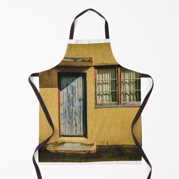 Item preview, Orange industrial unit with peeling paint. designed and sold by Stus RoadTrips.