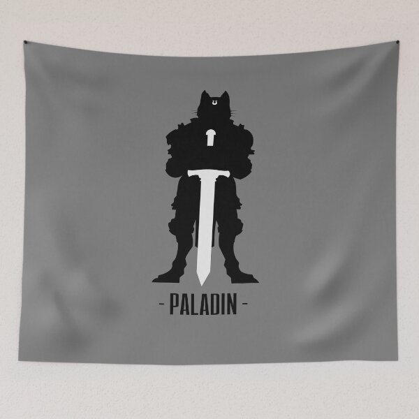 Item preview, Tabaxi Paladin Silhouette designed and sold by AngryOrc.