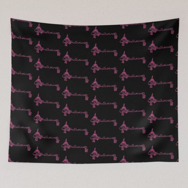 Item preview, Katherine Pink Unicorn Personalized Girl Name designed and sold by JaneApril.