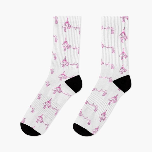 Item preview, Kayla Pink Unicorn Personalized Girl Name designed and sold by JaneApril.