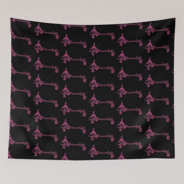 Item preview, Kennedy Pink Unicorn Personalized Girl Name designed and sold by JaneApril.