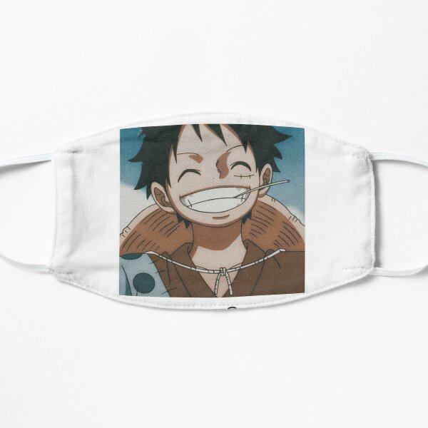 Luffy Anime Pantone Sticker Flat Mask