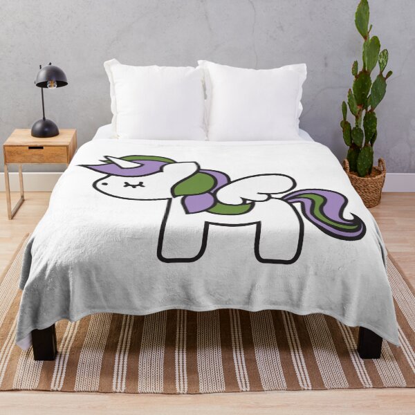 Item preview, Genderqueer Unicorn designed and sold by AfterJune.