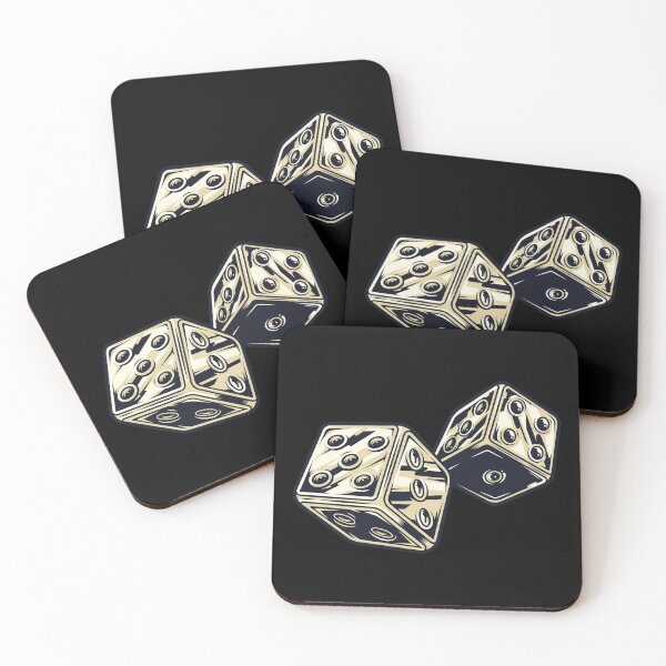 Item preview, Vintage Shiny Dice designed and sold by Vector Scout Lab.