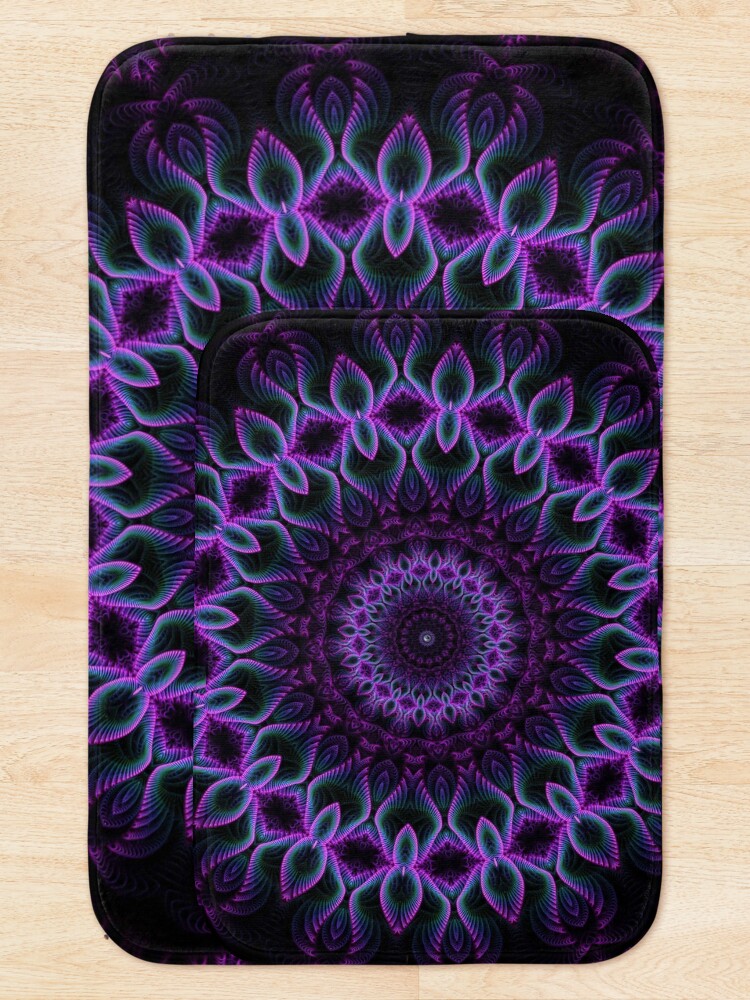 Alternate view of Silence In An Infinite Moment Bath Mat