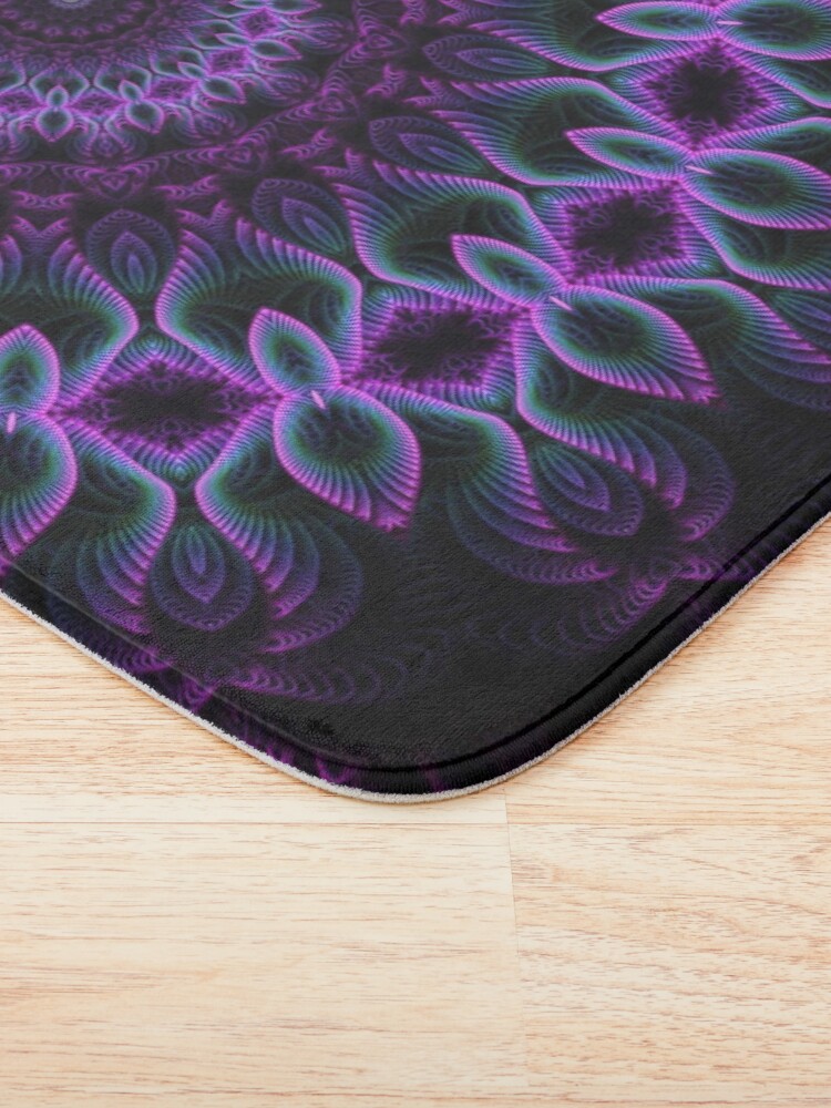 Alternate view of Silence In An Infinite Moment Bath Mat