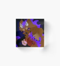 Fire Starter Acrylic Block