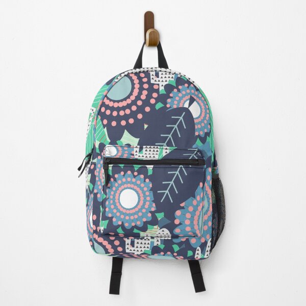 Item preview, Floral pattern with decorated cacti designed and sold by cocodes.