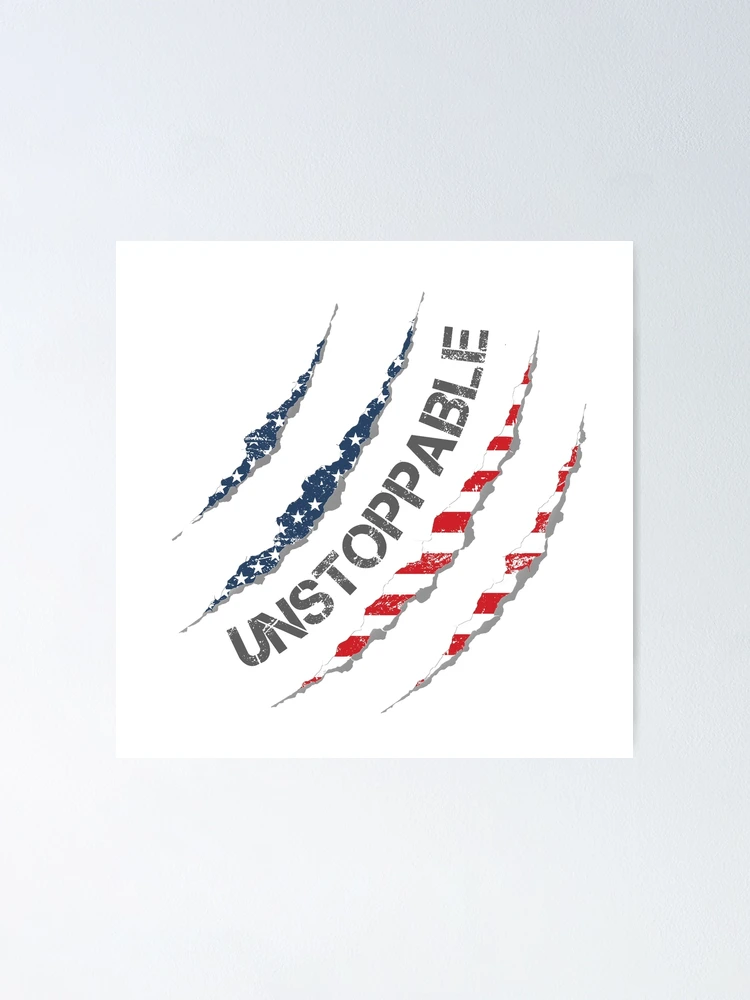 Thumbnail 1 of 3, Poster, Unstoppable designed and sold by My name is USA.