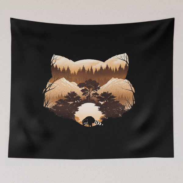Item preview, Raccoon Sunset designed and sold by Dan Elijah Fajardo.