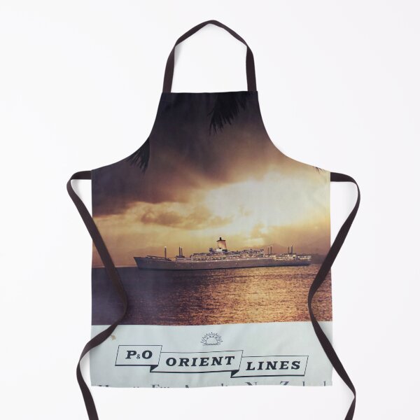 Item preview, Run away to Sea vintage travel poster designed and sold by stickart-marek.