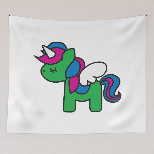 Item preview, Polysexual Unicorn designed and sold by AfterJune.
