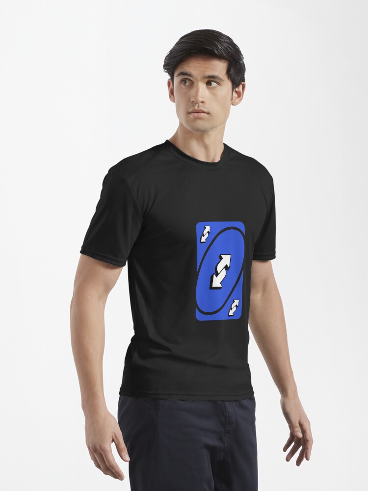 Blue uno reverse card Graphic T-Shirt Dress for Sale by Methodform