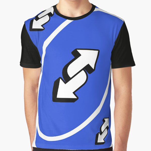 Blue uno reverse card Graphic T-Shirt Dress for Sale by Methodform