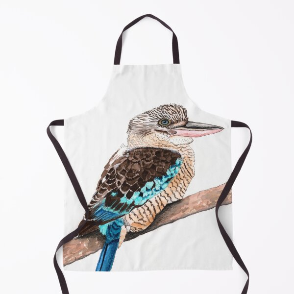 Item preview, Kookaburra Australian Bird Blue Winged designed and sold by blueidesign.
