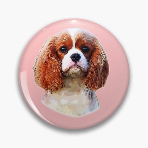 Item preview, Cavalier King Charles Spaniel Cute Puppy Dog designed and sold by ElegantCat.