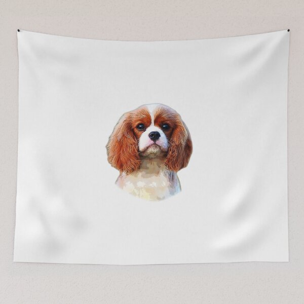 Item preview, Cavalier King Charles Spaniel Cute Puppy Dog designed and sold by ElegantCat.