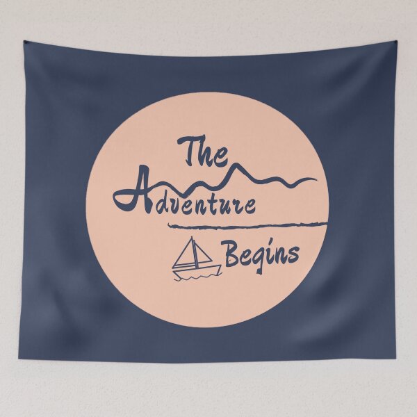 Item preview, The Adventure Begins designed and sold by samsawant66.