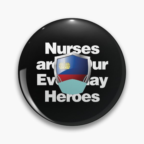 Item preview, Liechtenstein Nurses are Everyday Heroes designed and sold by HelloFromAja.