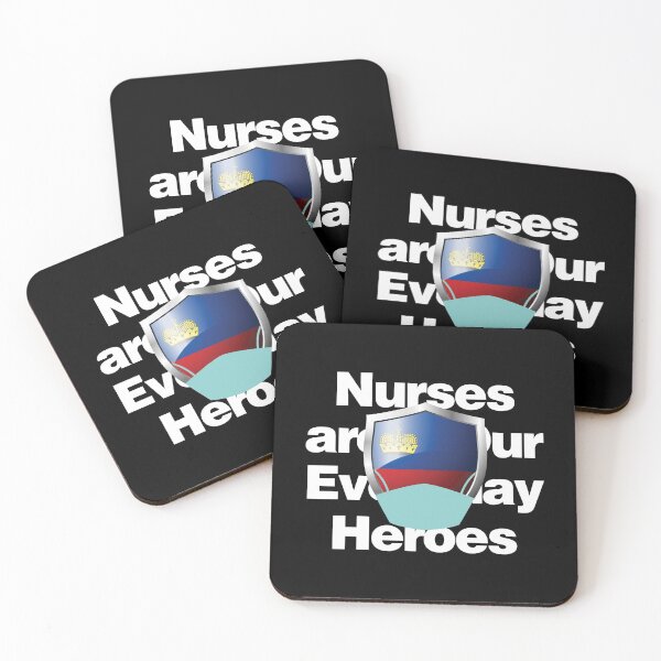 Item preview, Liechtenstein Nurses are Everyday Heroes designed and sold by HelloFromAja.