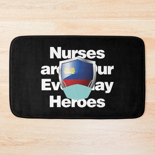 Item preview, Liechtenstein Nurses are Everyday Heroes designed and sold by HelloFromAja.