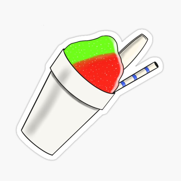 Raspado Shaved Ice Sticker For Sale By Toledodj Redbubble