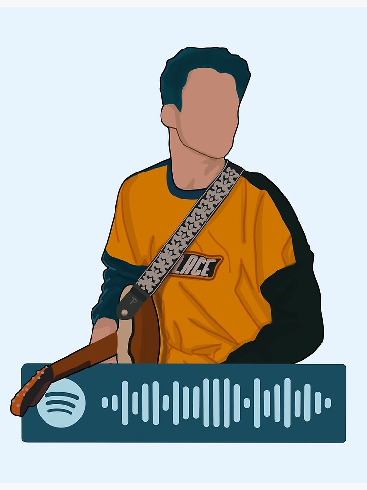 "wallows are you bored yet? spotify code" Poster by peytonbbeck | Redbubble