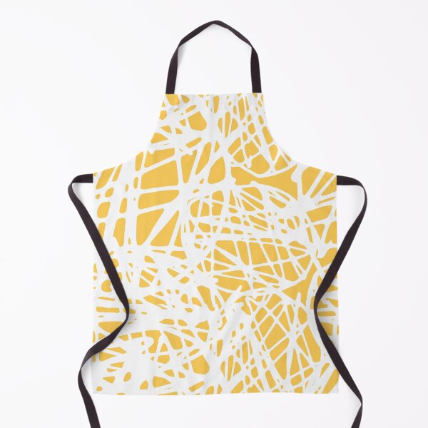 Item preview, White pattern in yellow background designed and sold by Mariolangstieh.