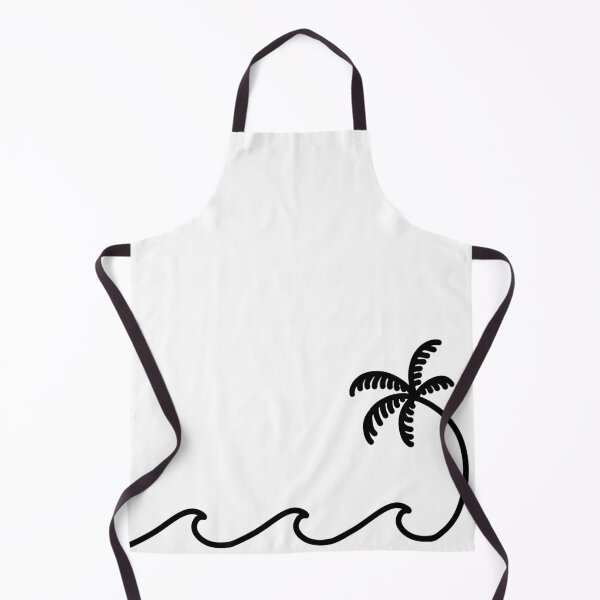 Item preview, Wave & Palm Tree Doodle | Tropical Vibes designed and sold by CarlosAlberto.