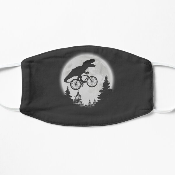 T-Rex Cycling Moon Bike Dinosaur Riding Bicycle Funny Biking Mask