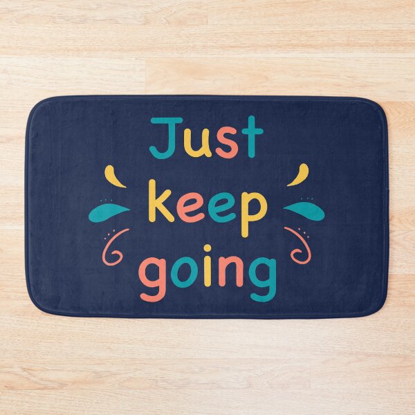 Item preview, Just keep going typography designed and sold by JokeGysen.
