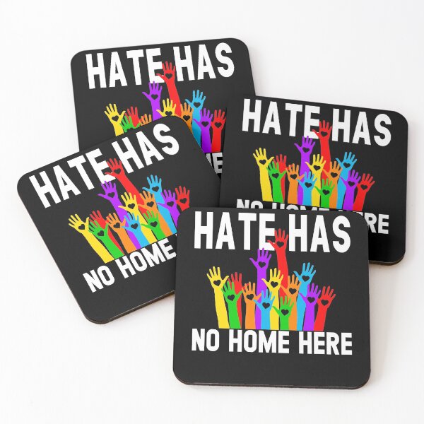 Item preview, Hate Has No Home Here Diversity Anti Hate Unity Gift T-Shirt designed and sold by Simeon	 Dorelus.
