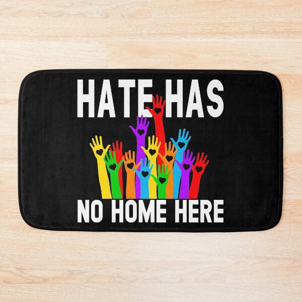 Item preview, Hate Has No Home Here Diversity Anti Hate Unity Gift T-Shirt designed and sold by Simeon	 Dorelus.
