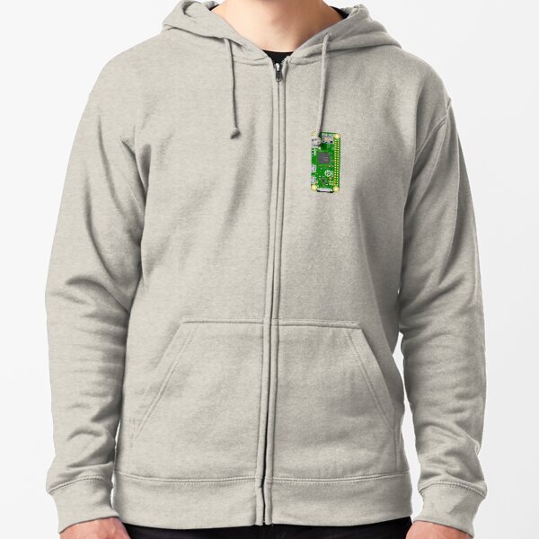 Raspberry Pi Zero - Vertical Zipped Hoodie