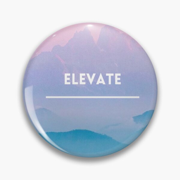 Artikelvorschau, Motivational Mountain Elevate Quote entworfen und verkauft von MNCO.