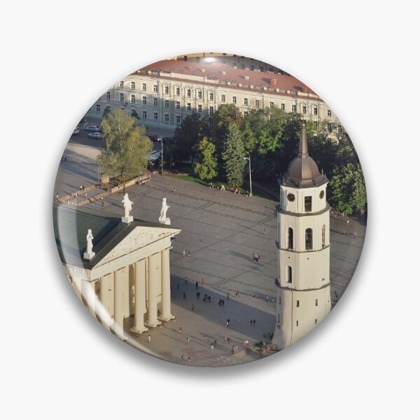 Item preview, Aerial view of Vilnius Old Town, Lithuania designed and sold by studio838.